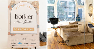 Botkier new york sign featuring variety of partnering brands
