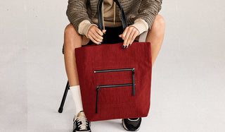 Botkier navigation feature image chelsea nylon tote in malbec