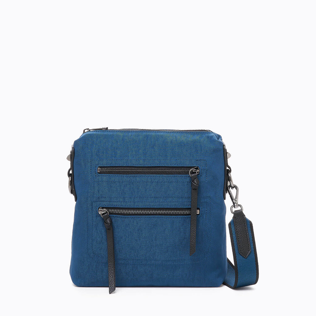Chelsea Nylon Travel Crossbody (Teal)- Designer leather Handbags ...