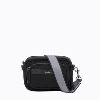 Cooper Nylon Crossbody (Black)- Designer leather Handbags
