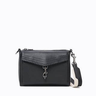 Trigger Crossbody (Black)- Designer leather Handbags