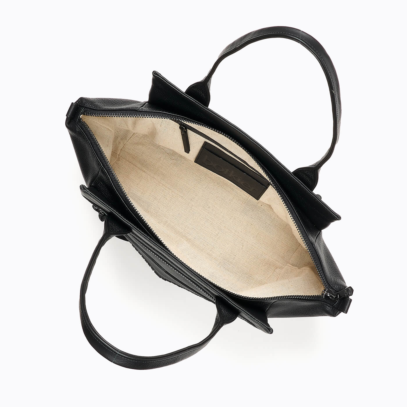 Trigger Satchel (Black)- Designer leather Handbags | Botkier New York