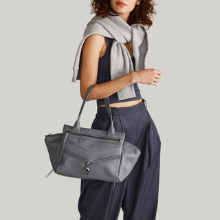 Botkier trigger-satchel_graphite_2_model-view.jpg