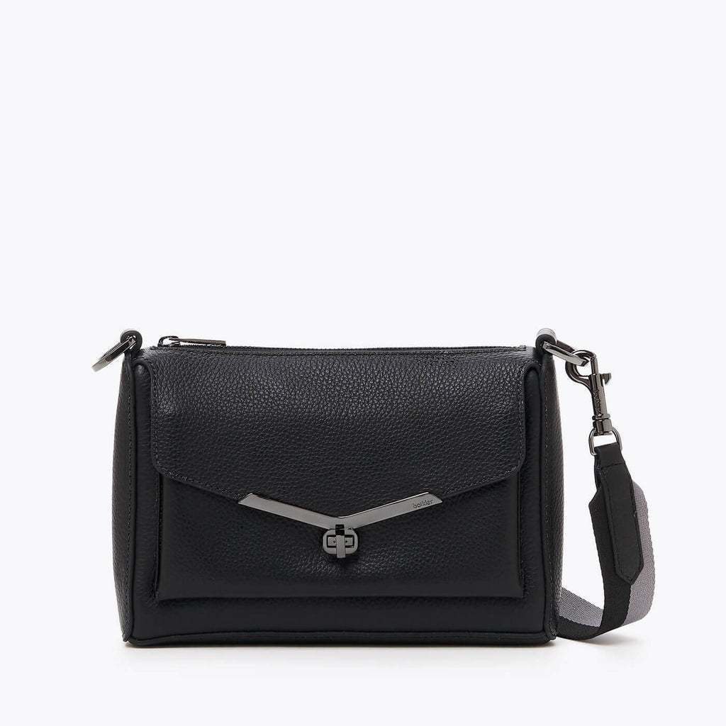 Valentina Crossbody (Black) - Leather Handbags | Botkier New York