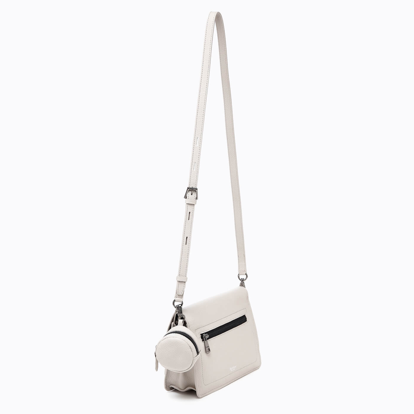 Cobble Hill Crossbody (Dove)- Designer leather Handbags | Botkier New York