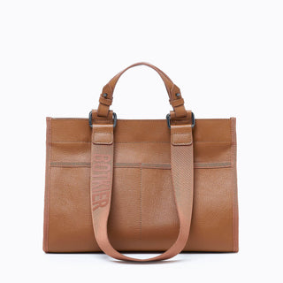 Bedford Structured Tote (Coffee)- Designer leather Handbags