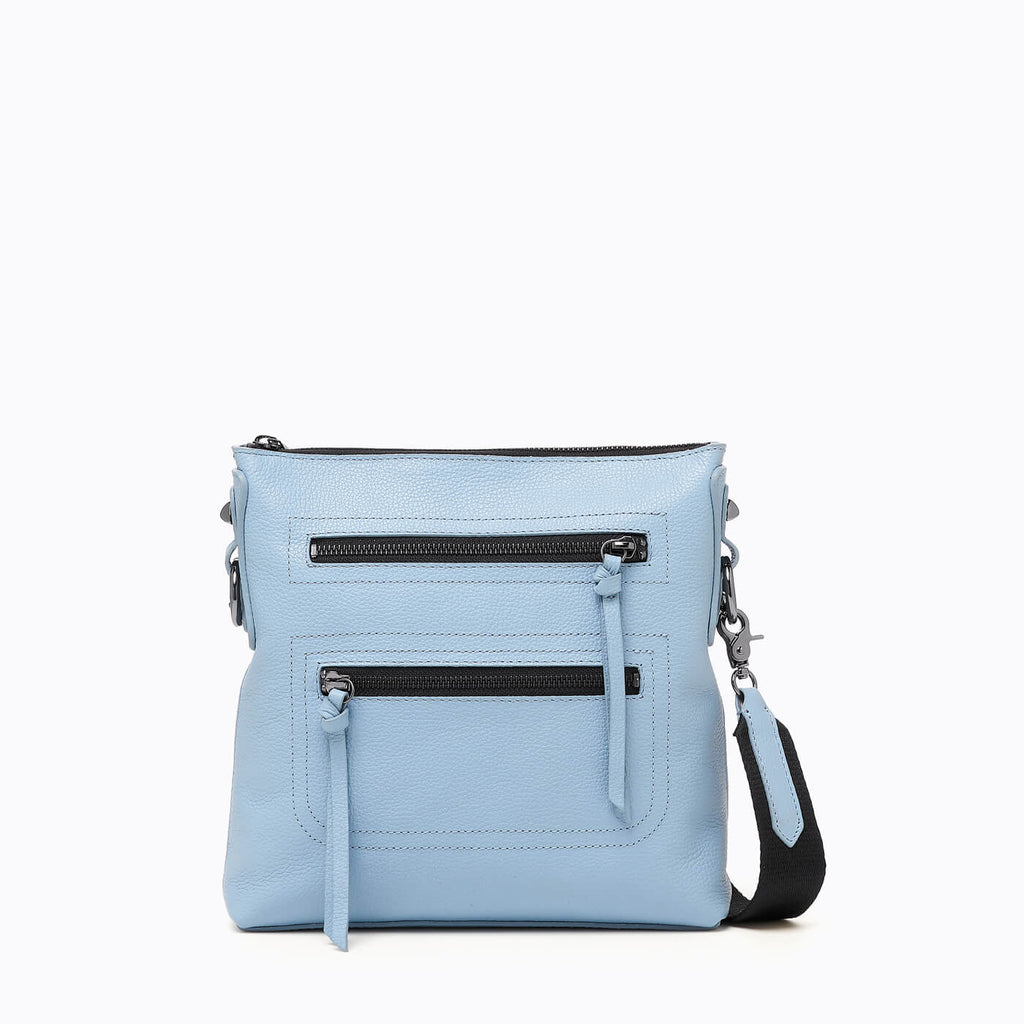 Chelsea Mini Camera (Blue)- Designer leather Handbags | Botkier New York