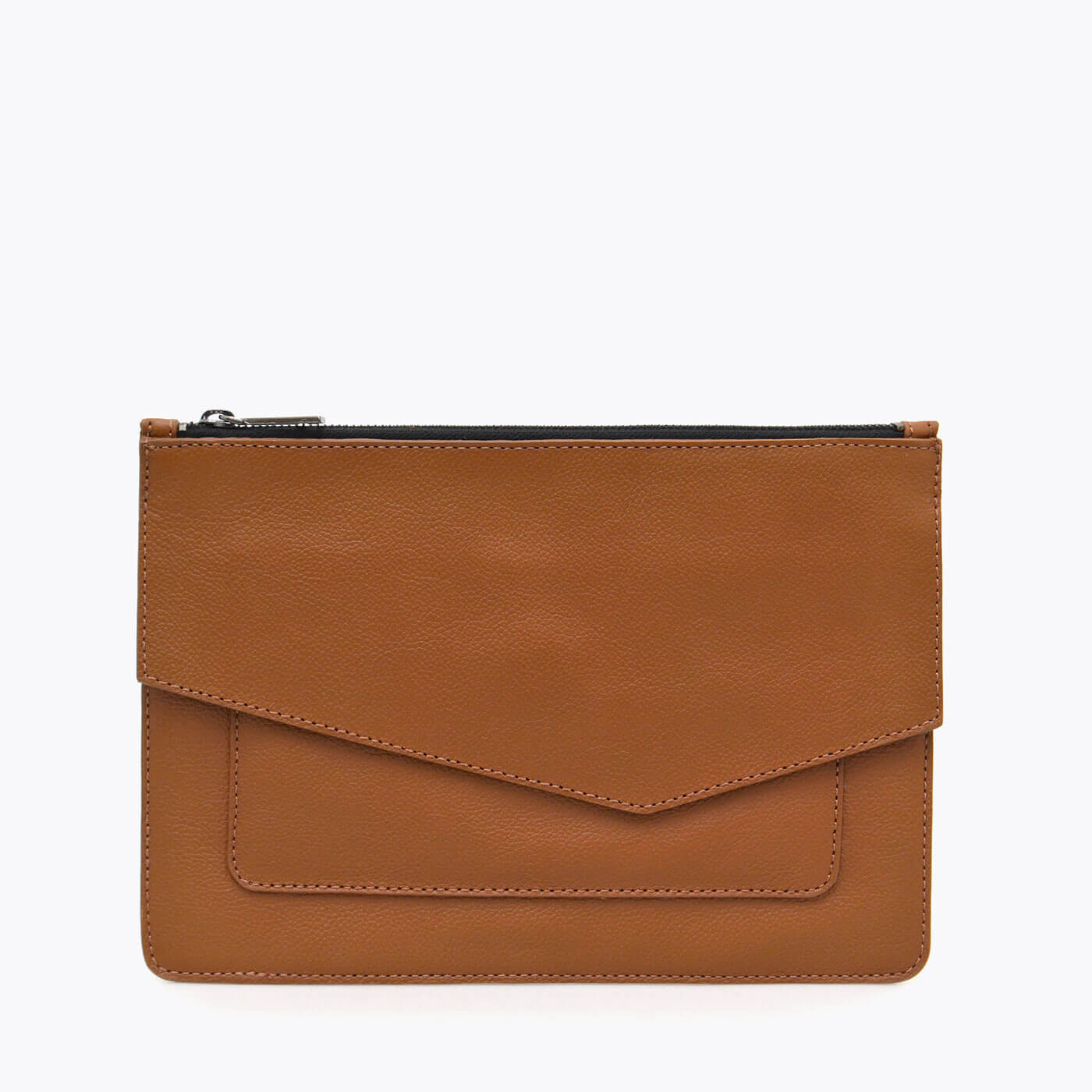 Large pouch top clutch