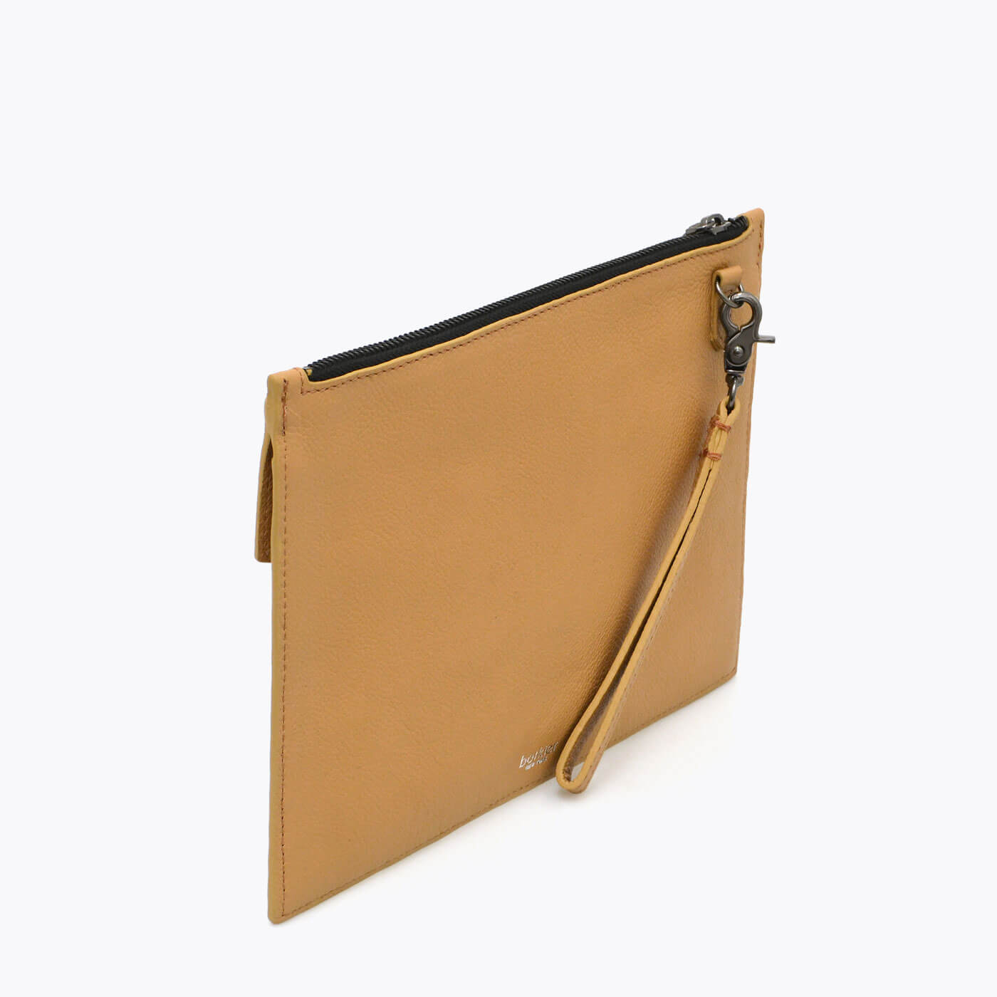 Valentina Large Pouch CAMEL Designer Accessories Botkier New